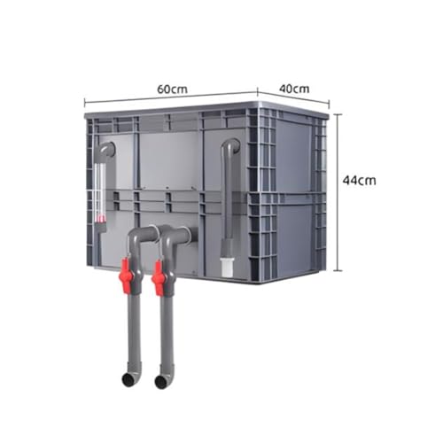 Filtre d'aquarium à grand débit cascade réglable pour bassin extérieur - 8