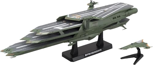 BANDAI SPIRITS(バンダイ スピリッツ) 宇宙戦艦ヤマト2199 1/1000スケール ガイペロン級多層式航宙母艦<バルグレイ> 色分け済みプラモデル