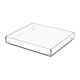 Acrylic Humidifiers Tray for LEVOIT Classic 160 Top-Fill Humidifiers 2.5L Tank, Leak-Proof Tray for Humidifier, Anti-Slip & Moisture-Proof Humidifier Tray Floor (Clear)