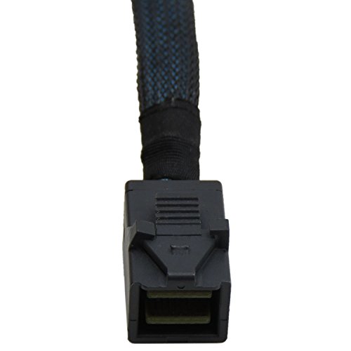 YIWENTEC Internal HD Mini SAS (SFF-8643 Host) to 4X SATA (Target) Hard Drive Cable (100CM) (H0107)