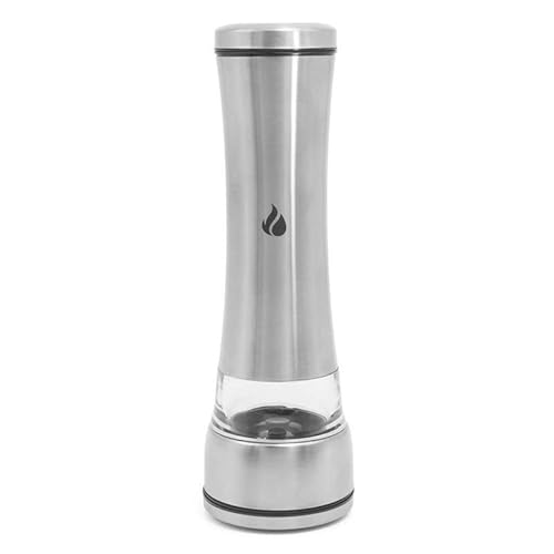 Conjunto 2 Galheteiros Spray e 2 Moedores em Inox
