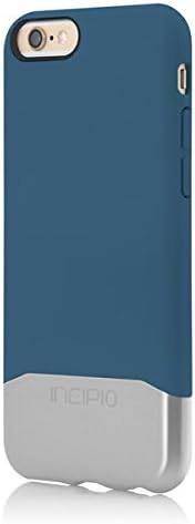 Incipio iPhone 6 Edge Chrome Case - Retail Packaging - Blue/Silver