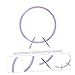 DOITOOL Embroidery Hoop Large Non Slip Cross Stitch Ring Holder for DIY Needlework Crafts and Wall Decoration Easy Fabric Fixing Tool for Beginners and Hobbyists