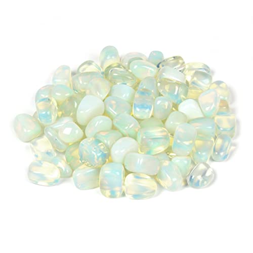 Image of 100 grams Small Tumbled Chips Polished Crushed Stone Crystal Healing Embellishments