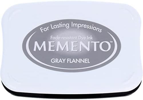 Tsukineko Memento Dye Ink Pad - Tuxedo, 7 x 2 cm