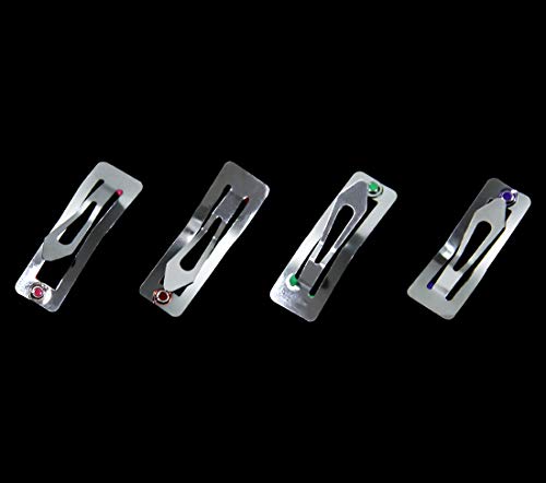 All In One French Barrette Hair Clips For Diy Craft Project (Silver 80Mm With Leather Protect) #TOP4