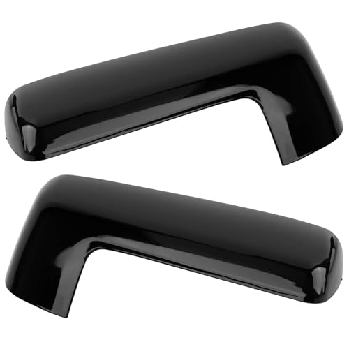 Capot de rétroviseur pour Chevy Silverado 1500 2019-2023 coque noire - 3