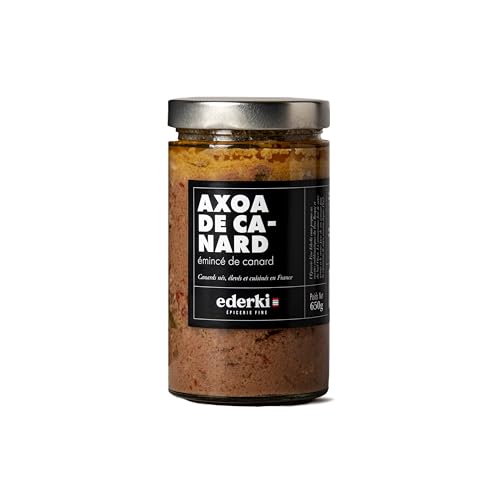 Axoa de canard EDERKI 650g le plat cuisiné savoureux pour un repas rapide