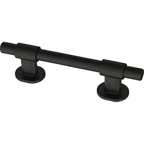Franklin Brass Bar Adjusta-Pull Francisco (5-Pack) Adjustable Cabinet Handles 1-3/8" to 4" Hole to Hole Matte Black Kitchen Cabinet Pulls Cabinet Hardware Dresser Drawer Pulls P44364-FB-B Cover