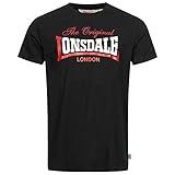 - Tissu : jersey Lonsdale Homme Aldingham T-Shirt, Noir, XXL EU