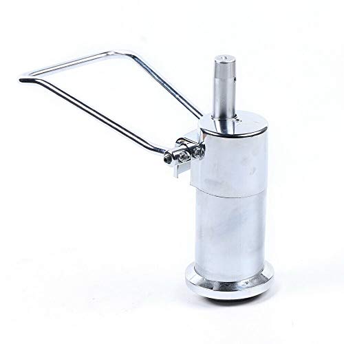 Tbvechi 26.8Mm Silver Replacement Hydraulic Pump Replacement Lift Cylinder For Office Chair Salon Chair Barber Chair 440Lbs Capacity Height Adjustable 6 Bolts Stretched Height 14In thumb #5