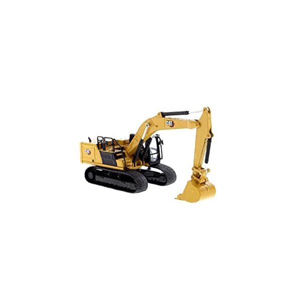 Diecast Masters 85658 - Caterpillar Kettenbagger 336 Next Gen, detailgetreues H0 CAT Baufahrzeug in Metallbox, Maßstab 1… – Bild 7
