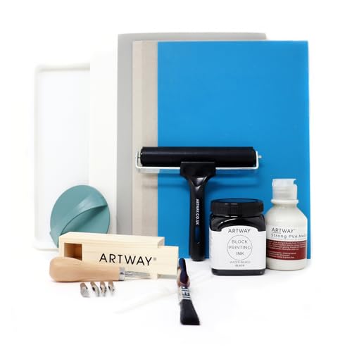 Kit d'impression Lino Artway pour gravure bloc et monoimpression - 2