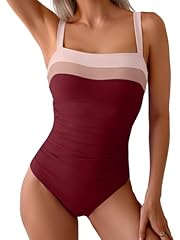 Wine Red Color Block