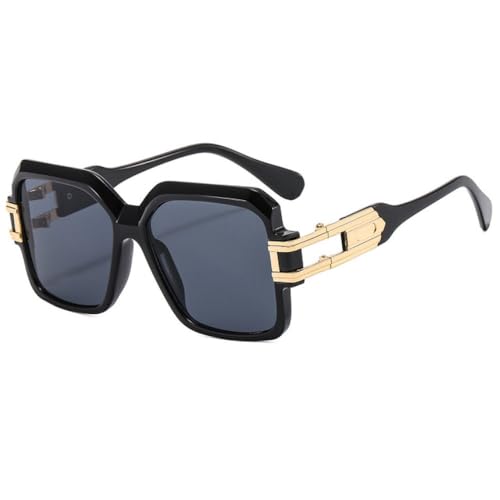 Lunettes de soleil carrées surdimensionnées pour rayonner en terrasse et à la plage