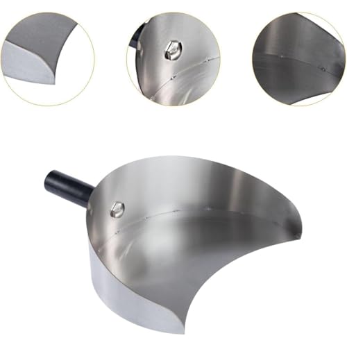 Pelle à kebab inox anti-gaspillage pour machine Gyro Döner 17,5cm - 6