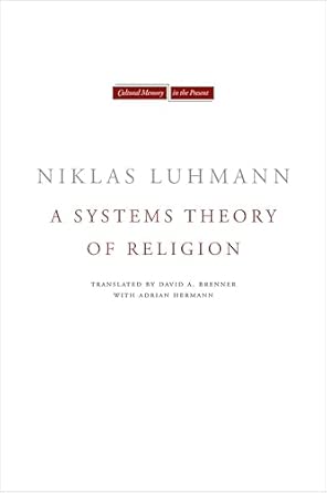 A Systems Theory of Religion book cover