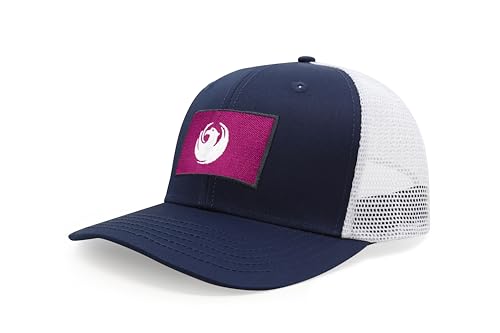 Image of International Tie City Hat for Men and Women, Adjustable Snapback Trucker Baseball Cap with Embroidered Patch