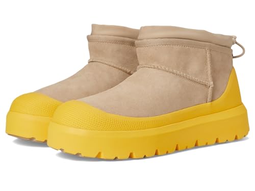 UGG Homme Cl Ultra Mini Weather Hybrid bottes en cuir premium et finitions soignées