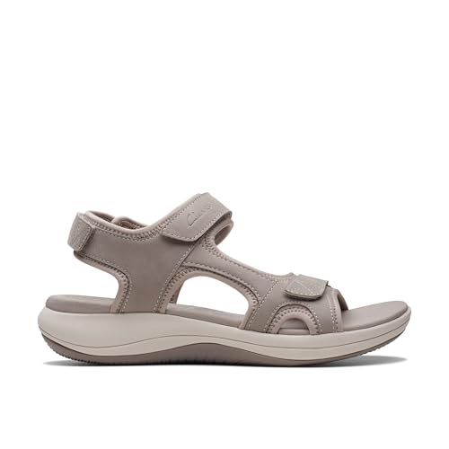 Image of Clarks Women's Mira Bay Flat Sandal | Casual Sandals