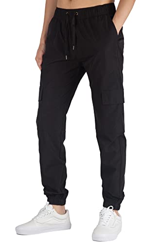 Italy Morn Cargo Joggers Lightweight Hiking Pants Athletic Workout Lounge Casual Outdoor (Xs, Black) #TOP1