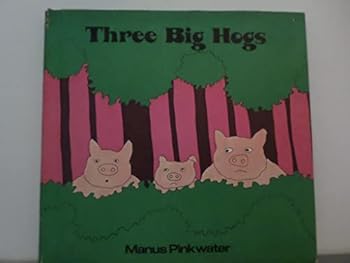 Hardcover Three big hogs Book