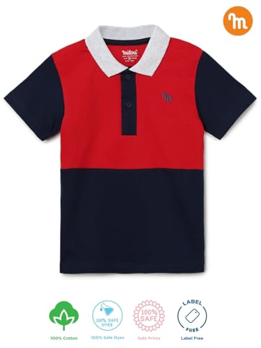 Image of Milou Baby-Boy's Regular Fit Polo Shirt