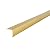 M-D Building Products 79020 Fluted 1-1/8-Inch by 1-1/8-Inch by 36-Inch Stair Edging, Satin Brass