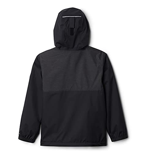 Columbia Toddler Boys Rainy Trails Fleece Lined Jacket, Black/Black Slub, 4T #TOP1