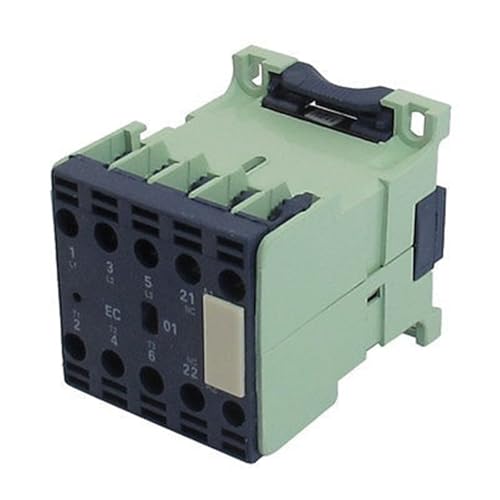 Contactor de CA tripolar 12A para tableros de bombas de agua y sistemas de ventilación de 110V