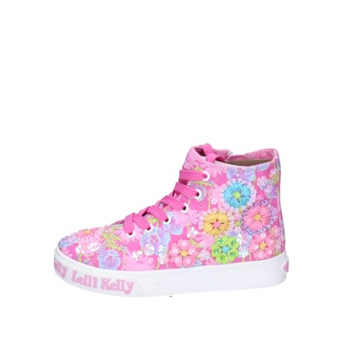 Lelli Kelly Eloise LKED4910 Scarpe Mid,Fuxia Fantasia,Decorazioni Fatte a Mano,Lacci