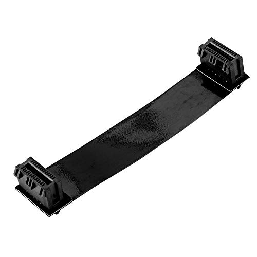 CCYLEZ Connecteur de Pont Crossfire 10CM, Adaptateur de connecteur SLI Crossfire 26Pin -26Pin pour Carte MSI N Double Graphique
