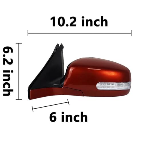 Rétroviseur extérieur pour Suzuki Swift 2005-2016 côté droit noir mécanique - 2