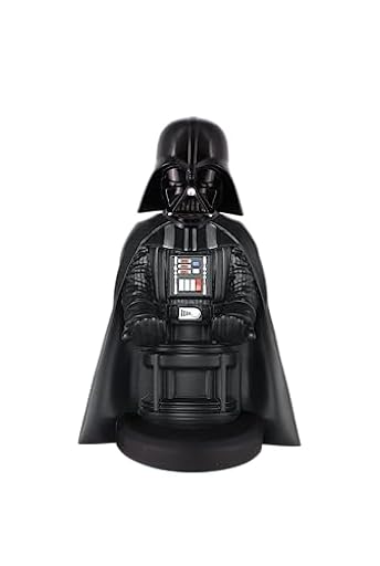 Cableguys Star Wars Darth Vader Soporte Mando y Movil - Figuras Soporte para movil y Mando, Compatible con Xbox, PlayStation y la mayoría de mandos estándar, Accesorios Escritorio Gaming | Ya disponible en tu tienda friki favorita! En mundofriki.es!