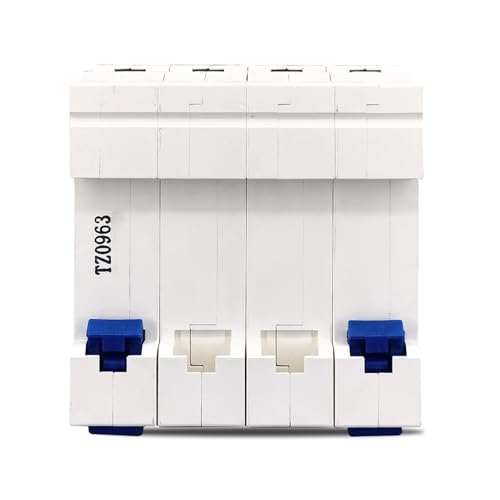 Mini disyuntor TOB1-63 C interruptor magnetotérmico 4P 6A para cuadros eléctricos AC 4