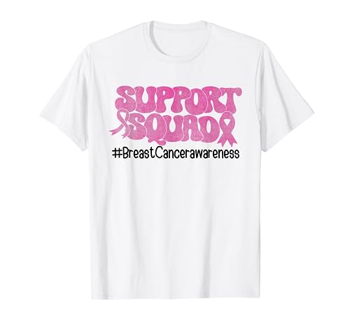 Breast Cancer Awareness Support Squad Breast Cancer Warrior T-Shirt