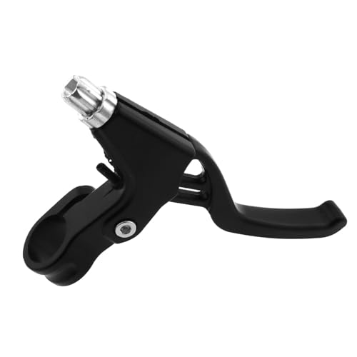 Maxmoral 1Pair Extended Bicycle Brake Lever Handle Universal Aluminum Alloy Cycling Equipment Accessories Folding Road Mountain Bike Brake Handle for 2.2CM Diameter Handlebar Black