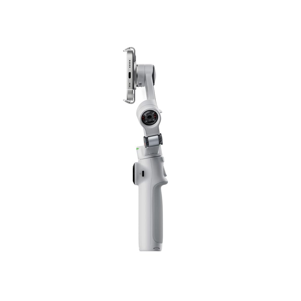 Insta360 Flow 2 PRO - Estabilizador de cardán para smartphone, seguimiento alimentado por IA, estabilización de 3 ejes, trípode integrado, portátil y plegable, creador de estabilizador de teléfono de