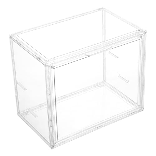 Caja para discos de vinilo que soluciona el desorden caja COLLBATH transparente 2