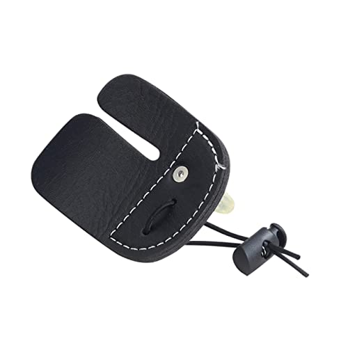 KICHOUSE Leather Finger Tab Bowstring Finger Saver Accessories Outdoor Protector Comfort Fit