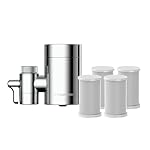 Tappwater EcoPro SMR – Filtro grifo con 6 etapas y...: FILTRACIÓN EN 6 ETAPAS CON TECNOLOGÍA SMR: Purificador de agua con tecnología de nanofiltración avanzada, es capaz de filtrar más de 100 sustancias y evita la adherencia de la cal a medida que el agua pasa a través del bloque de carbón activado. Adem...