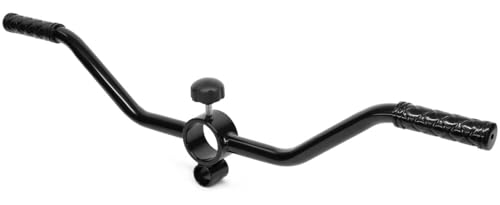 Image of Yes4All Exercise Machine Adjustable T Bar Row Attachment, D Row Handle /Landmine Handle Attachment with Textured Rubber Handles