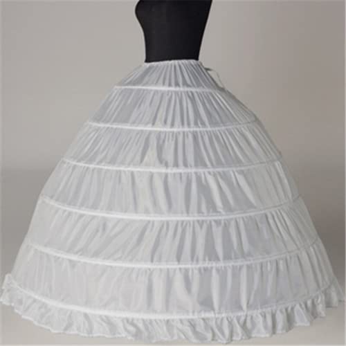 Anágua para Vestido Princesa Saia De Casamento Armação 6 Aros Vestido Debutante Noiva (LARANJA)