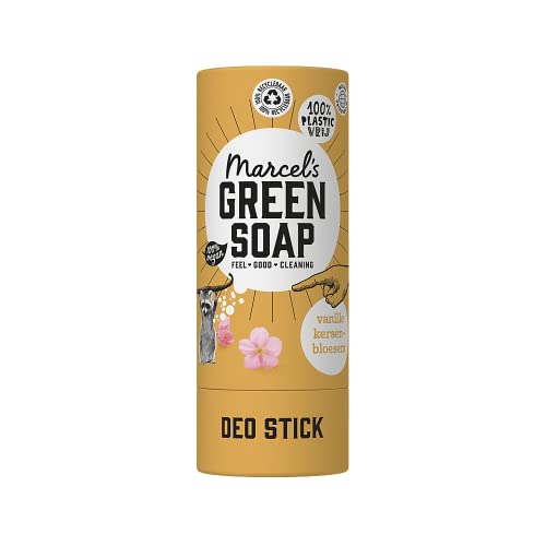 Marcel's Green Soap Deodorant 40g - Vanille & Kersenbloesem
