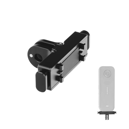 Aluminio de liberación rápida con agujero de tornillo 1/4 para base de fijación Insta360 X5