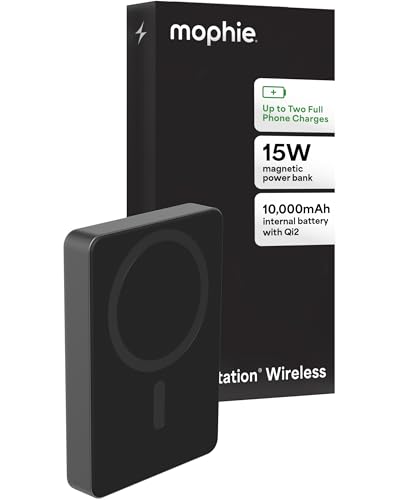Mophie Powerstation Wireless Slim 10000mAh – MagSafe Power Bank, 30W USB-C