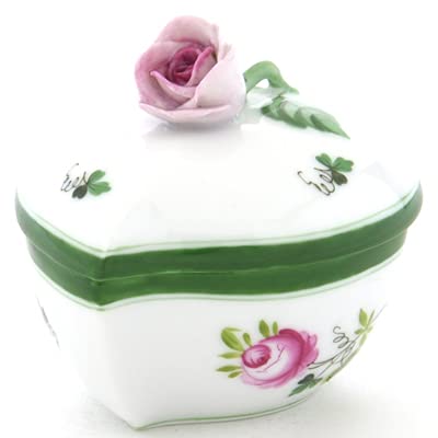 Amazon.co.jp: ヘレンド(Herend) ハート形小物入れ(06005) ウィーンの