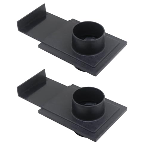Compuerta guillotina aspiracion carpinteria OD63mm valvula aspirador de serrin o virutas madera colector polvo extractor (2pcs)