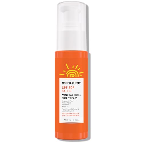 Maruderm Crème Solaire SPF 50+ 100% Minérale – Protection UVA/UVB