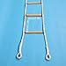 Emergency Fire Escape Ladder - 49.2ft Reusable Flame Resistant Safety Rope Ladder for Kids & Adults - Quick Window/Balcony Escape Tool - 15m/82ft Option Available